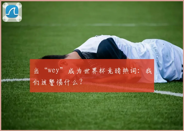 当“wey”成为世界杯竞猜热词：我们该警惕什么？